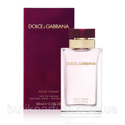 Dolce&Gabbana Pour Femme 100ml edp (розкішний, чуттєвий, жіночний, спокусливий, вабливий) 47052661 фото