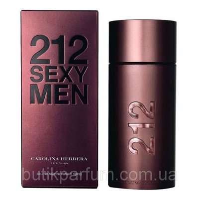 Carolina Herrera 212 Sexy for Men edt 100ml (розкішний, неординарний, мужній, спокусливий) 47725248 фото