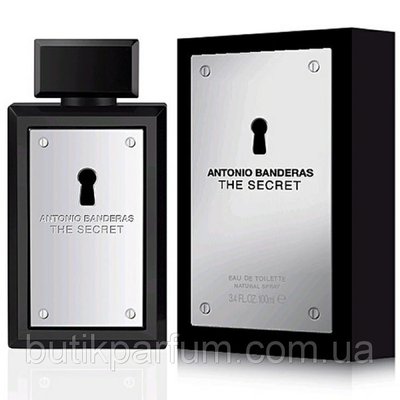 Antonio Banderas The Secret 100ml (таємничий, чарівний, пряний, мужній аромат) 32956931 фото