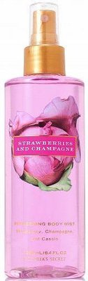 Парфумерний Спрей для тіла Victoria's Secret Strawberries and Champagne 250ml 1083893495 фото