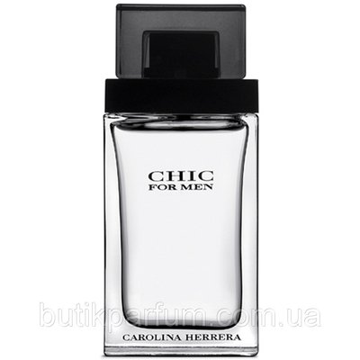 Чоловічі парфуми Carolina Herrera Chic Men edt 100ml (красивий, мужній, гіпнотичний) 45810551 фото