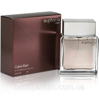 Чоловічий парфум Calvin Klein Euphoria edt 100ml (престижний, чуттєвий, спокусливий, статусний) 45620813 фото