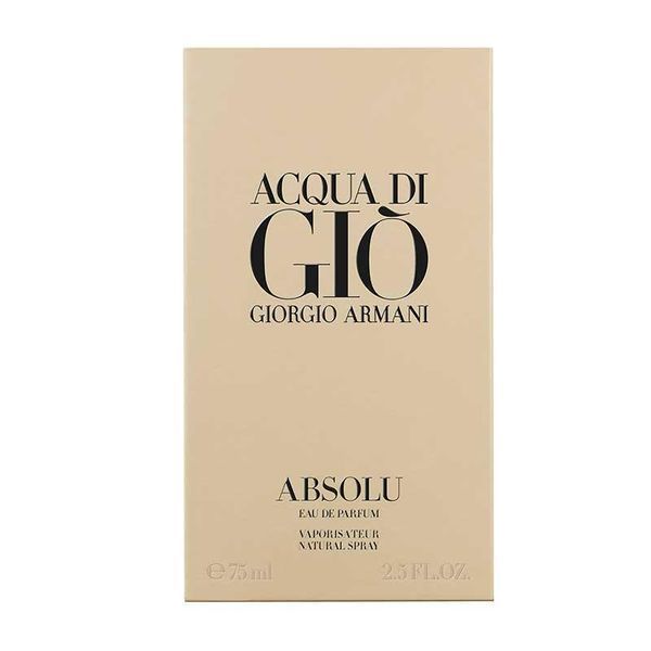 Giorgio Armani Acqua di Gio Absolu 75ml Мужская Парфюмированная Вода Джорджио Армани Аква Ди Джио Абсолю 1502875750 фото