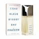 Иссей Міяке Ле Блю Диссей Фреш 125ml edt Чоловіча Туалетна Вода Issey Miyake L'eau Bleue d'issey Eau 578448370 фото 5