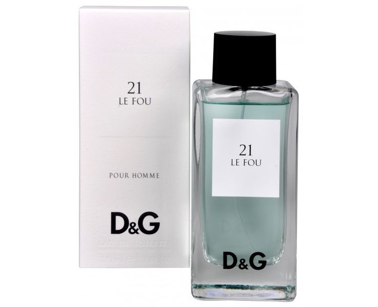 D&G Anthology Le Fou 21 edt 100ml (сміливий, відважний, авантюрний, мужній) 52376077 фото