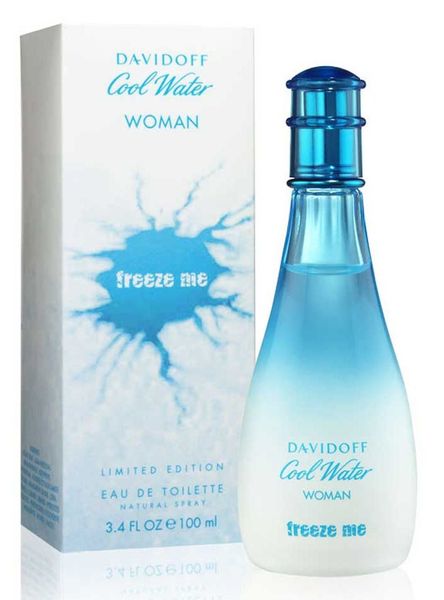 Davidoff Cool Water Woman Freeze Me 100ml edt Давидофф Кул Уотер Фриз ми Вумен 283285861 фото