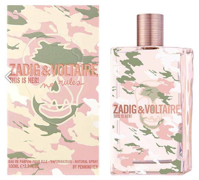 Zadig&Voltaire This Is Her No Rules 100ml Тестер Женская Парфюмированная Вода Задиг и Вольтер Это Она 1502875273 фото