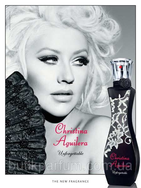 Christina Aguilera Unforgettable 75ml edp (мистический, чарующий,роскошный, таинственный,сексуальный) 46566759 фото