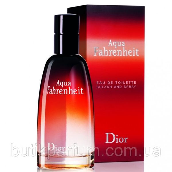 Dior Aqua Fahrenheit 100ml Диор Фаренгейт Аква (непредсказуемый, яркий, пленительный аромат) 38919901 фото