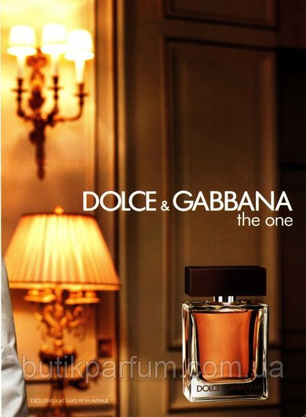 Dolce&Gabbana The One edt 100ml (мужній, харизматичний, статусний, благородний) 47053010 фото