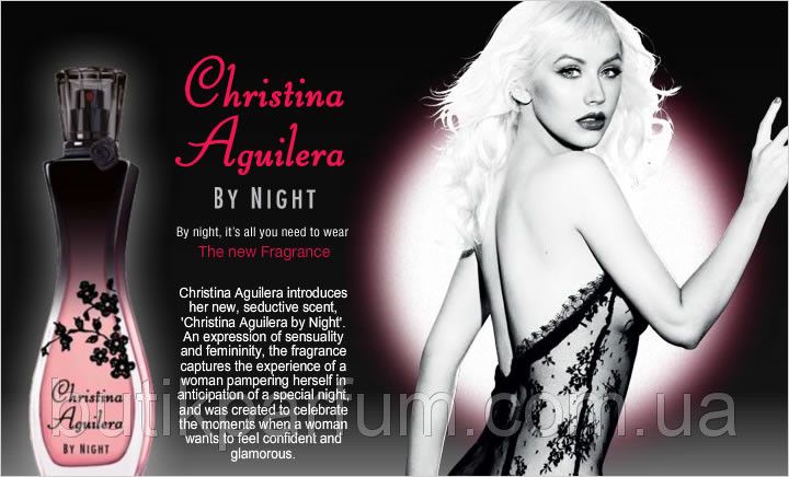 Christina Aguilera by Night 50 ml edp (чуттєвий, вабливий, розкішний, сексуальний, загадковий, зухвалий) 46567025 фото