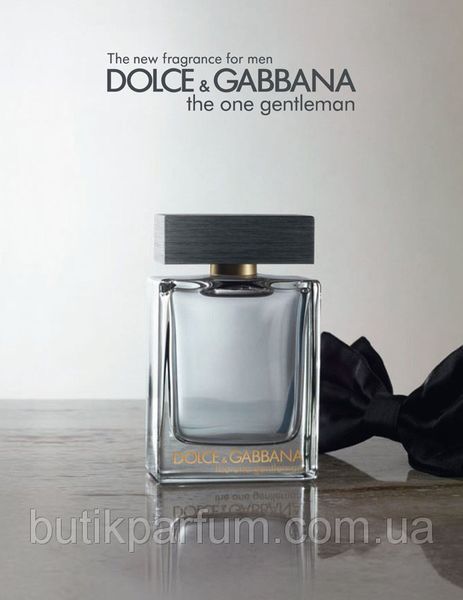 Gentleman The One Dolce&Gabbana 30ml edt (благородный, непревзойдённый, статусный, мужественный) 1501668857 фото