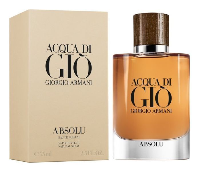 Giorgio Armani Armani Acqua di Gio Absolu 75ml edp Чоловічий Парфум Армані Аква ді Джіо Абсолю 738596474 фото