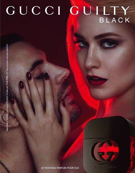 Женские духи Gucci Guilty Black 75ml edt (обволакивающий, сочный, нежный, дерзкий аромат) 74702437 фото