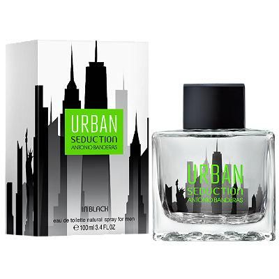 Antonio Banderas Urban Seduction in Black edt 100ml Антоніо Бандерас Урбан Седакшн Мен ін Блек 524204461 фото