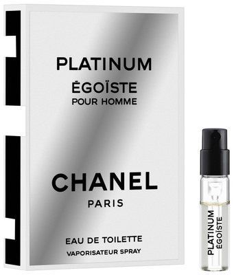 Chanel Egoiste Platinum 1.5 ml Туалетна вода Чоловіча Chanel Egoiste Platinum Віал 1502879496 фото