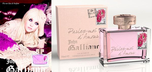 Parlez-Moi d'amour Eau de Parfum John Galliano 80ml edp (чуттєвий, чарівний) 45504546 фото