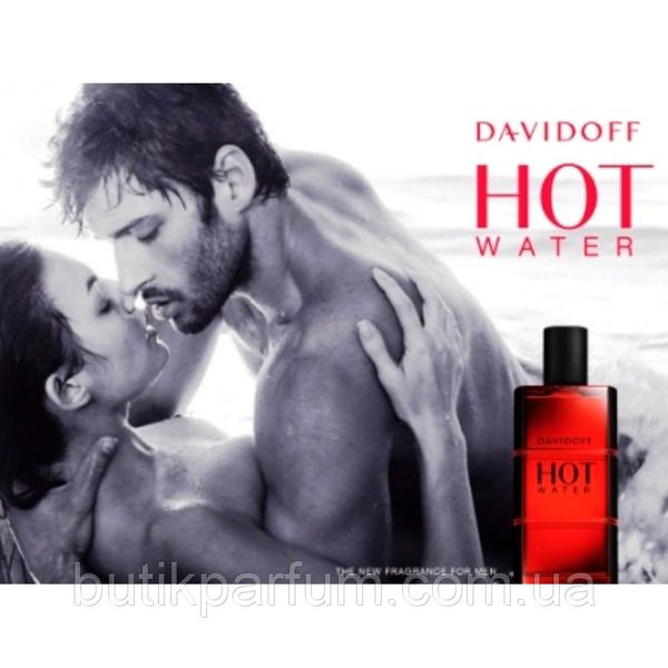 Hot Water Davidoff 110ml edt (гипнотический, чувственный, страстный, мужественный, брутальный) 46814847 фото