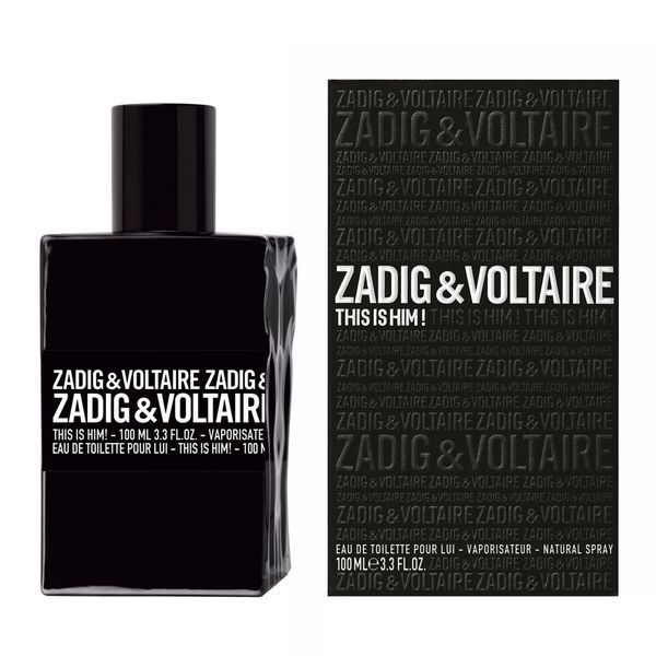 Zadig&Voltaire This is Him 100ml Тестер Мужская Туалетная вода Задиг и Вольтер Это он 1502875274 фото