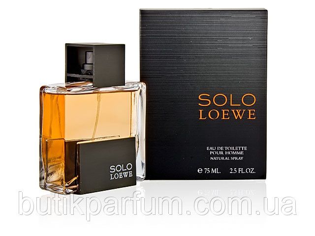 Solo Loewe 75 ml edt (мужественный, загадочный, древесный аромат) 124480011 фото