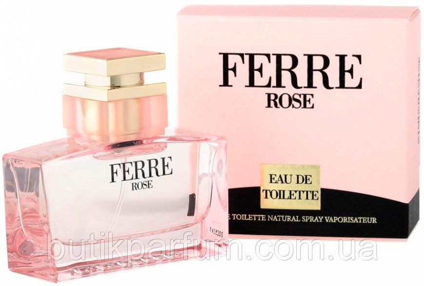 Женские духи Ferré Rose 100ml edt (женственный, нежный, чарующий, утончённый, изысканный) 48363686 фото