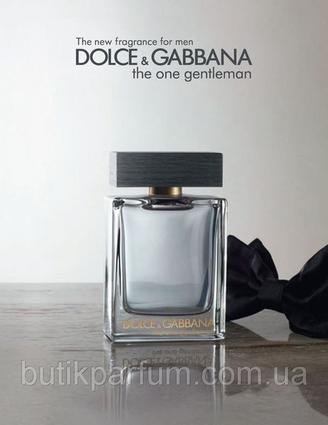 The One Gentleman Dolce&Gabbana 30ml edt (благородний, неперевершений, статусний, мужній) 47063727 фото
