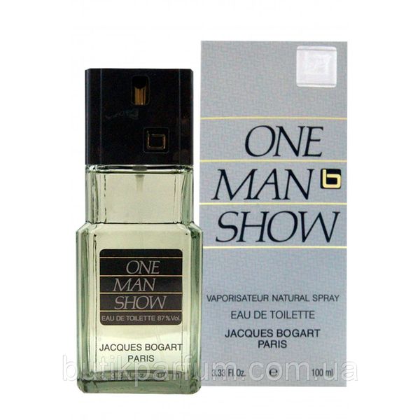 One Man Show Jacques Bogart 100ml edt Богарт Ван Мен Шоу (насыщенный, дорогой, притягательный) 42972521 фото