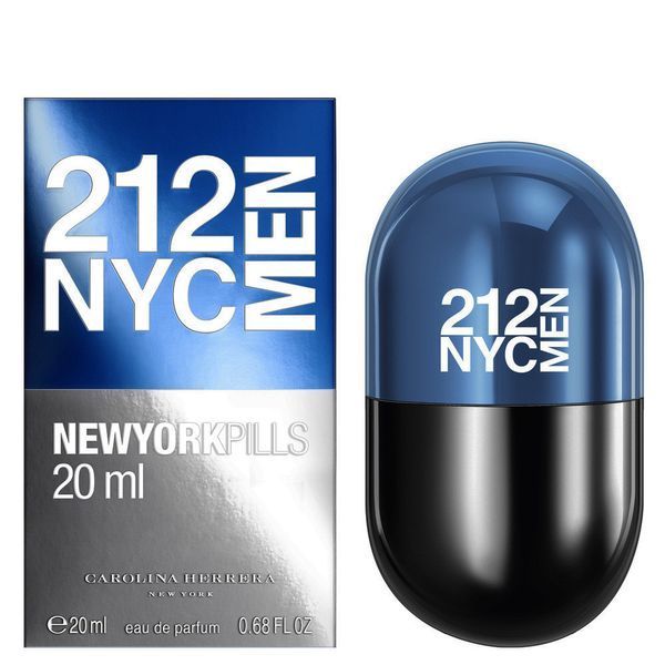 Carolina Herrera 212 NYC Men Pills 20ml edt Кароліна Еррера 212 НІК Мен Пілс 538365201 фото