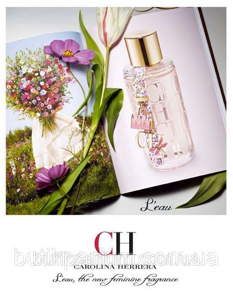 СН L'eau Carolina Herrera edt 100ml (Кароліна Херрера Ллю / Кароліна Еррера Ле) 37838422 фото