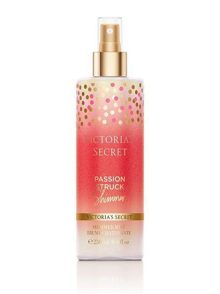 Парфумерний Спрей для тіла і волосся з мерехтливими блискітками Victoria's Secret Passion Struck Shimmer 245ml 1084071007 фото