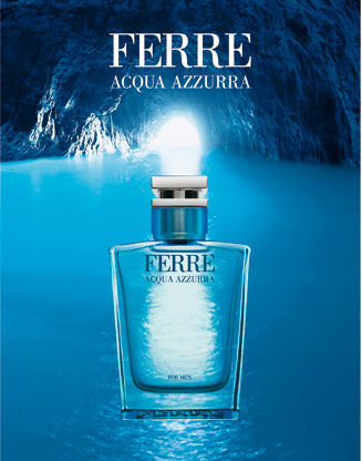 Чоловічий парфум Ferré Acqua Azzurra Men edt 100ml (сильний, розкішний, загадковий, мужній) 48366522 фото