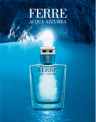 Мужской парфюм Ferré Acqua Azzurra Men 100ml edt (сильный, роскошный, загадочный, мужественный) 48366522 фото