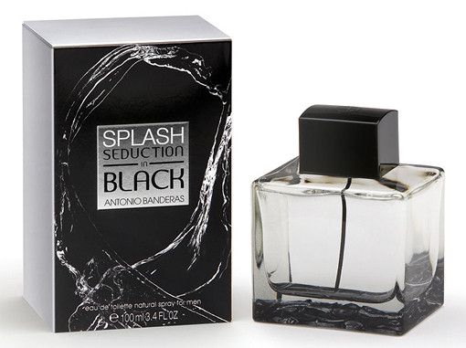 Antonio Banderas Splash Black Seduction 100ml edt (мужественный,соблазнительный) 105010085 фото