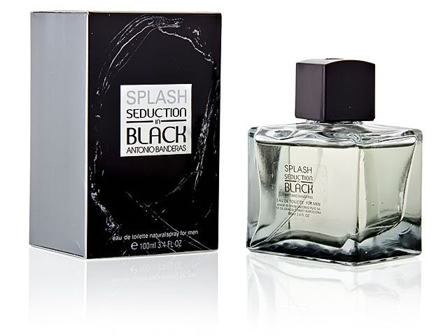 Antonio Banderas Splash Black Seduction 100ml edt (мужественный,соблазнительный) 105010085 фото