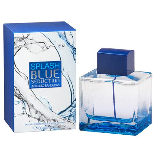 Antonio Banderas Splash Blue Seduction 100ml (яскравий, енергійний, освіжаючий) 105034393 фото