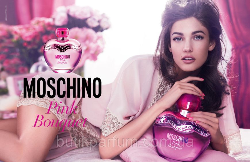 Moschino Pink Bouquet edt 100ml (Солодкі фруктово-квіткові ноти чудово звучать спекотним літом і яскравою навесні) 78821236 фото