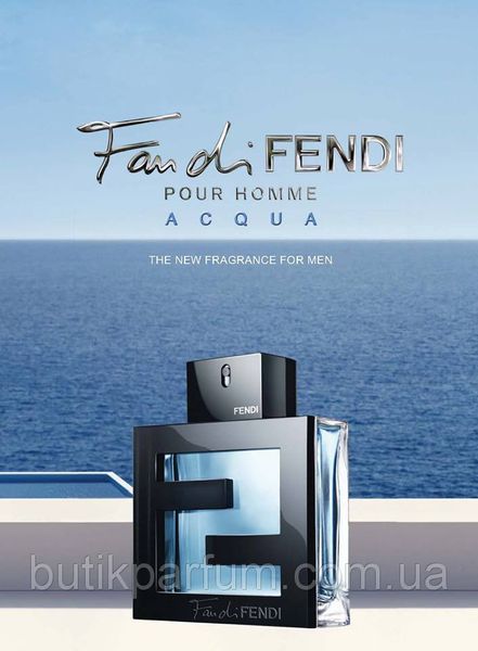 Fendi Fan di Fendi Acqua pour Homme 100ml edt (мужественный, бодрящий, неповторимый) 47886235 фото