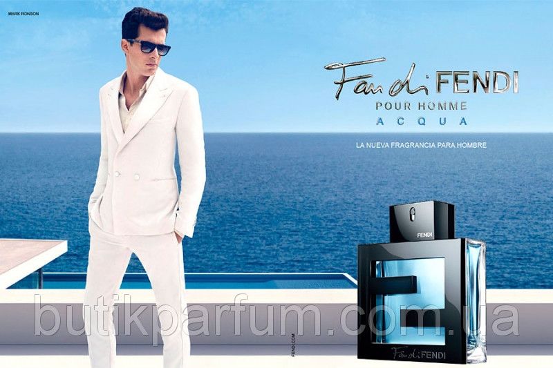 Fendi Fan di Fendi Acqua pour Homme 100ml edt (мужественный, бодрящий, неповторимый) 47886235 фото