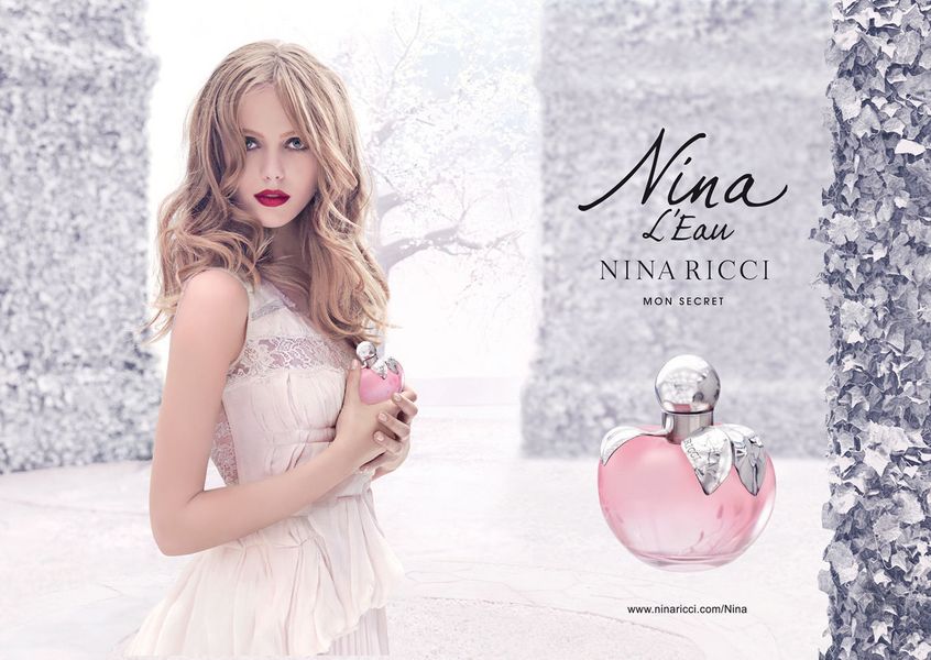 Мініатюра парфумів для жінок Nina Ricci Nina L'eau 4ml (ніжний, романтичний,жіночний) 124021633 фото