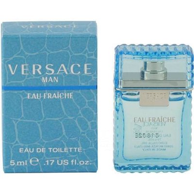 Миниатюра парфюма для мужчин Versace Man Eau Fraiche 5ml edt (освежающий, мужественный, чувственный) 124023222 фото