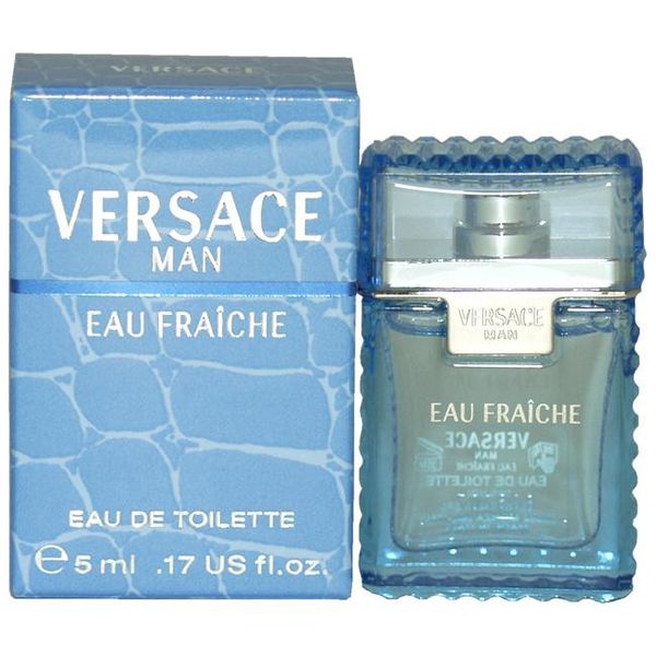 Миниатюра парфюма для мужчин Versace Man Eau Fraiche 5ml edt (освежающий, мужественный, чувственный) 124023222 фото