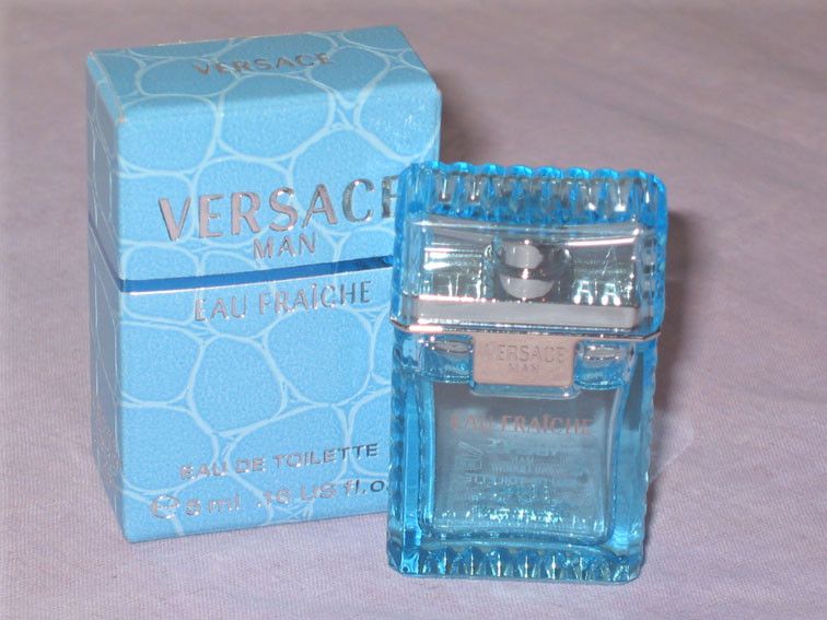 Миниатюра парфюма для мужчин Versace Man Eau Fraiche 5ml edt (освежающий, мужественный, чувственный) 124023222 фото