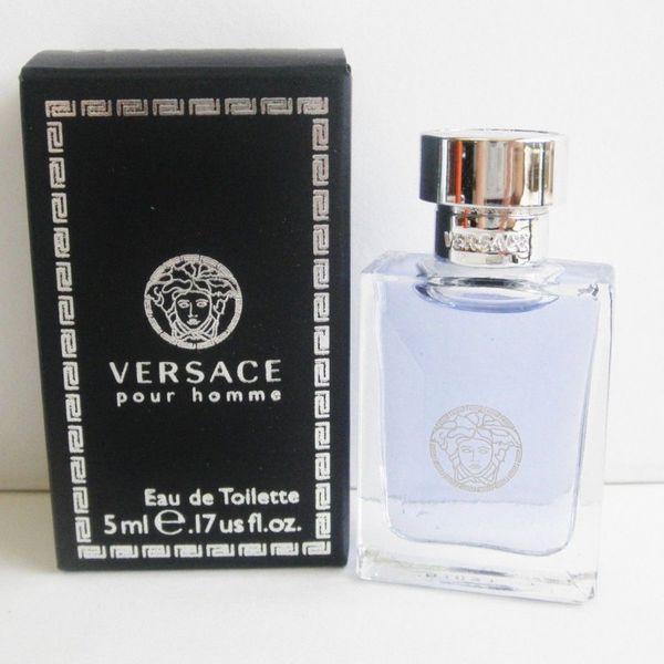 Мініатюра парфумів для чоловіків Versace pour Homme 5ml edt (стильний, харизматичний, сексуальний) 124024137 фото