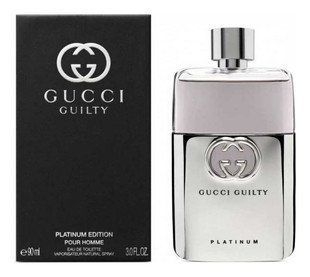 Gucci Guilty Pour Homme Platinum 90ml edt Чоловіча Туалетна Вода Гуччі Гилти Пур Ом Платинум 575169470 фото