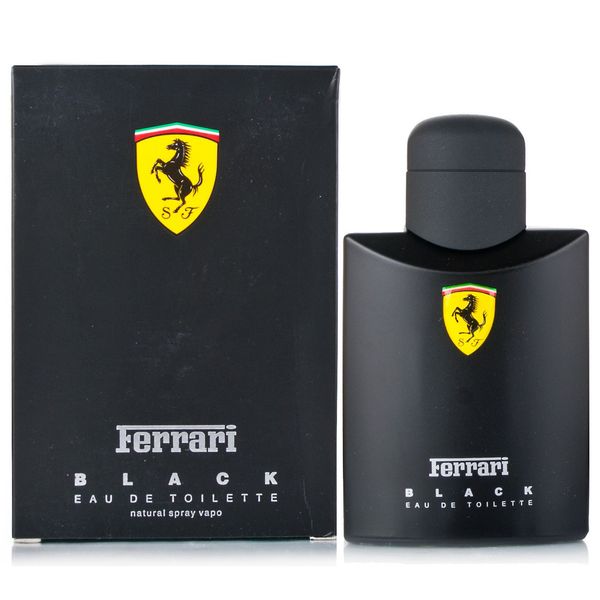 Ferrari Black Men 125ml edt Феррари Блэк Мен (бодрящий, свежий, мужественный, классический) 43136720 фото