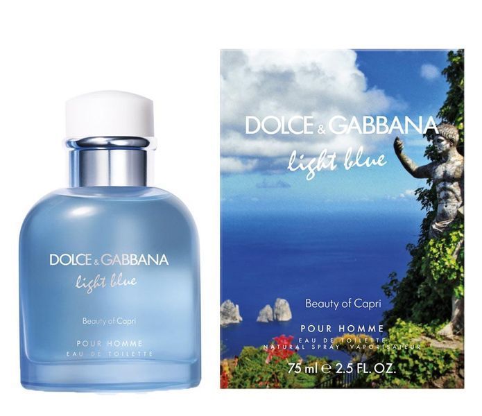 Dolce & Gabbana Light Blue Beauty of Capri Pour Homme 125ml Дольче Габбана Лайт Блю Б'юті оф Капрі 1090234088 фото