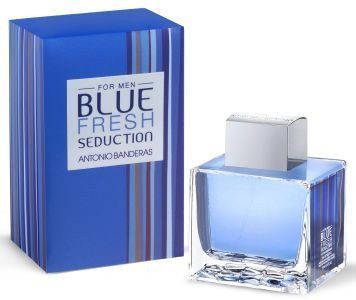 Antonio Banderas Blue Fresh Seduction 100мл (свіжий, літній, заряджаючий енергією аромат) 33071417 фото