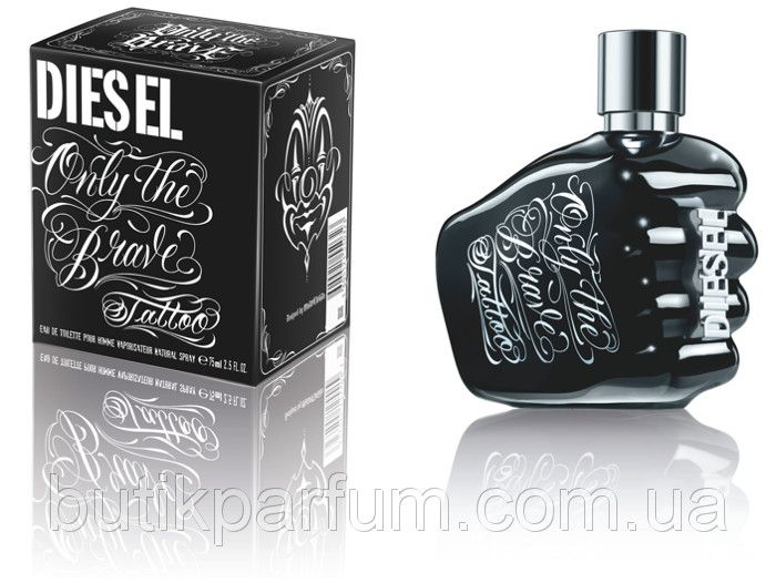 Diesel Only The Brave Tattoo 75ml edt Дизель Онли Зе Брейв Тату (взрывной, динамичный, порывистый ) 39290371 фото