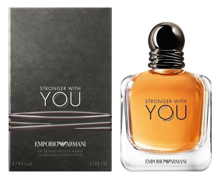 Giorgio Armani Stronger With You 100ml Чоловіча Туалетна вода Джорджіо Армані Сильніше з тобою 1502875804 фото