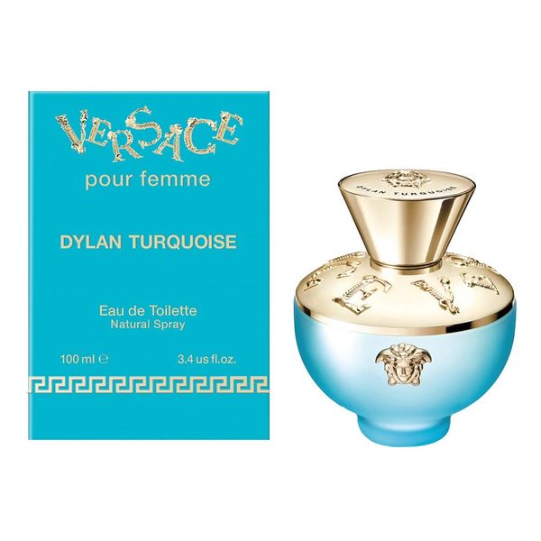 Versace Dylan Turquoise Pour Femme 100ml Жіноча Туалетна Вода Версаче Ділан Туркуас 1553423753 фото